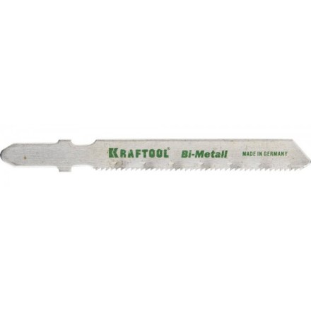 Полотна KRAFTOOL, T118AF, для эл/лобзика, Bi-Metall, по металлу (1,5-2мм), EU-хвост., шаг 1,2мм, 55мм, 2шт 159555-1,2 купить в Когалыме
