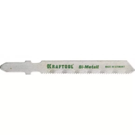Полотна KRAFTOOL, T118AF, для эл/лобзика, Bi-Metall, по металлу (1,5-2мм), EU-хвост., шаг 1,2мм, 55мм, 2шт 159555-1,2 купить в Когалыме