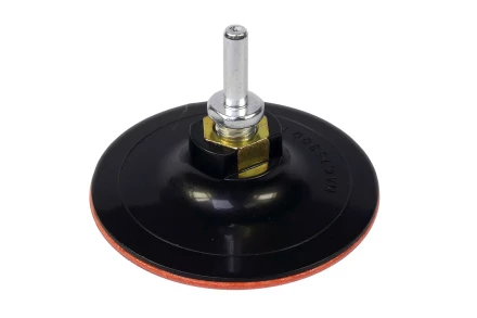 Тарелка опорная Ф100 мм М14 для алмазных шлифлистов липучая основа жесткая + адаптер Энкор 51540 купить в Когалыме