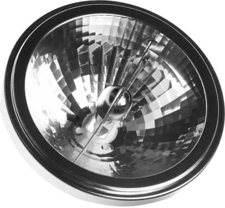 Лампа галогенная СВЕТОЗАР алюм. отражатель, угол 24гр, цоколь G53, диаметр 111мм, 75Вт, 12В SV-44747-24 купить в Когалыме