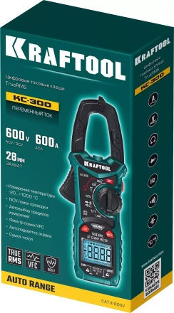 Токовые клещи цифровые  KC-300 59832 купить в Когалыме