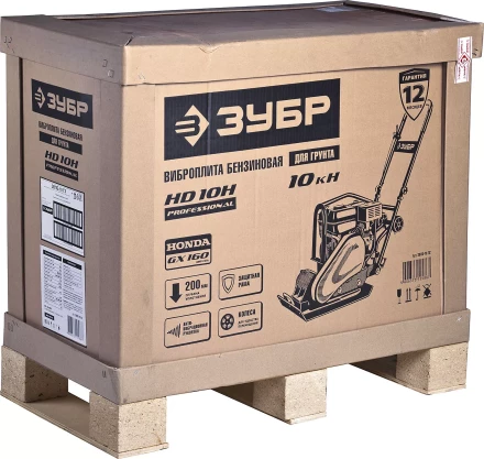 Виброплита бензиновая двигатель Honda ЗВПБ-10 ГХ серия ПРОФЕССИОНАЛ купить в Когалыме