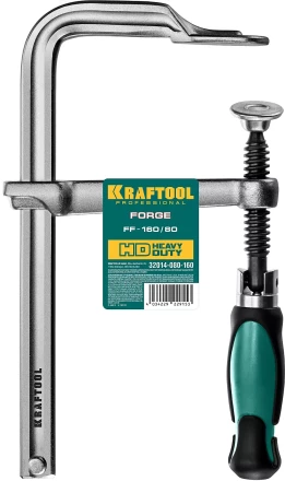 Струбцина KRAFTOOL FORGE тип F,цельнокованая 32014-080-160 купить в Когалыме