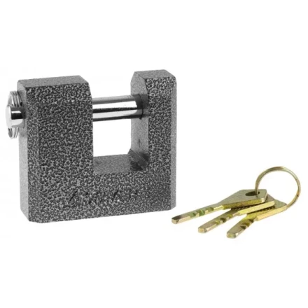 Замок STAYER "MASTER" навесной, П-образн.металлический корпус, с закаленной дужкой, в коробке, 70мм 37143-70 купить в Когалыме