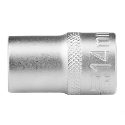 Головка торцевая 14 мм двенадцатигранная CrV под квадрат 1/2 хромированная Stels 13659 купить в Когалыме