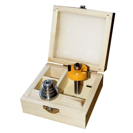 Набор фрез кромочных фальцевых 6 подшипников хвостовик 12 мм 46329 купить в Когалыме