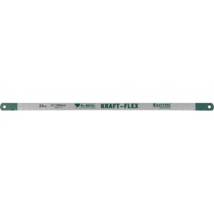 Полотно KRAFTOOL &quot;KRAFT-FLEX&quot; по металлу, Bi-Metal, 24TPI, 300 мм, 2 шт 15942-24-S2 купить в Когалыме