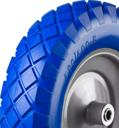 Колесо ЗУБР "ПРОФЕССИОНАЛ" полиуретановое, 380мм, посадочный размер 16мм 39912-2 купить в Когалыме