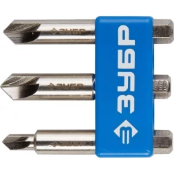 Набор ЗУБР "ЭКСПЕРТ": Экстракторы поврежденного крепежа,для выкручивания крепежа с износом граней шлица до 95%,3 предм 26700-H3