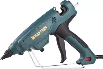 Пистолет клеевой (термоклеящий) "PRO", KRAFTOOL 06843-300-12, электр, двухкомп корпус, регулятор темп, выход клея 1,5 кг/час, d=12мм, 300Вт 06843-300-12 купить в Когалыме