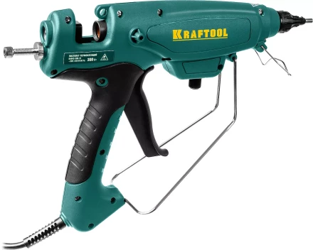 Пистолет клеевой (термоклеящий) "PRO", KRAFTOOL 06843-300-12, электр, двухкомп корпус, регулятор темп, выход клея 1,5 кг/час, d=12мм, 300Вт 06843-300-12 купить в Когалыме