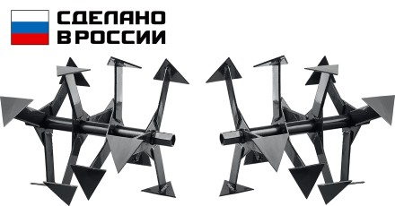 ЗУБР Ф-1, НЕХ 23, фрезы гусиные лапки для мотоблоков (707108-1) купить в Когалыме
