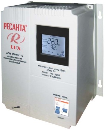 Стабилизатор Ресанта АСН-5000 Н/1-Ц купить в Когалыме