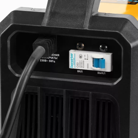 Аппарат инвертор. дуговой сварки DM-220 Standart, 220 А, ПВ 60%// Denzel 94326 купить в Когалыме