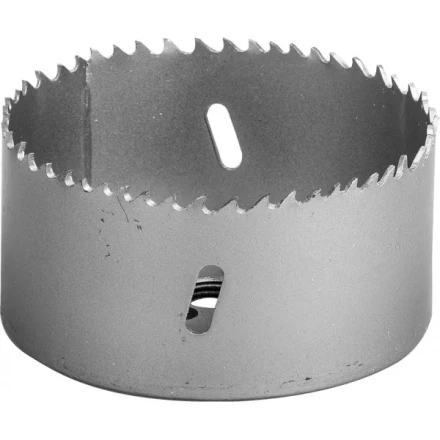 Коронка ЗУБР "ЭКСПЕРТ" биметаллическая, быстрорежущая сталь, глубина сверления до 38мм, d-89мм 29531-089_z01 купить в Когалыме